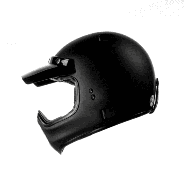 Capacete Bieffe Moto X Classic Preto Fosco - Imagem 2